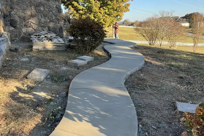 Sidewalk Installation