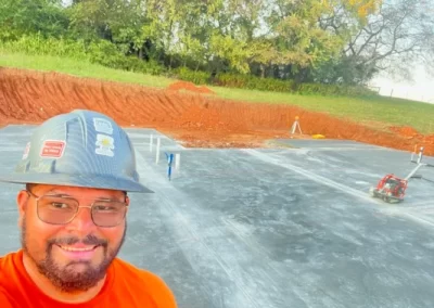 Proper concrete work